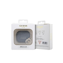 Avis Guess Maroquinerie Guess Coque pour Airpods 3 4G Script avec Charm Scintillant Ornée de Strass Noir