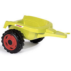 Smoby Tracteur à pédales Claas Farmer XL et sa remorque pas cher