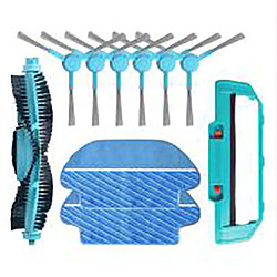 2 chiffons à franges + 3 paires de brosses latérales + 1 brosse à rouleau + 1 couvercle de brosse principale pour Robot Aspirateur Cecotec Conga 3490