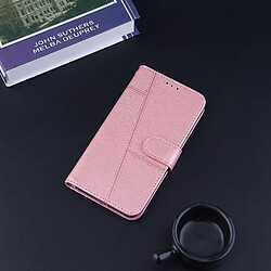 Universal Samsung Galaxy S21 5G COURTURE COURTURE COUVERTURE MAGNÉTIQUE PRIUM ETUI COQUE - ROSE pas cher