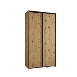 Abiks Meble Armoire DAVOS 1 À Portes Coulissantes 235,2/130/45 2 Portes