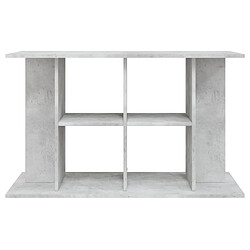 Avis vidaXL Support pour aquarium gris béton 100x40x60 cm bois d'ingénierie