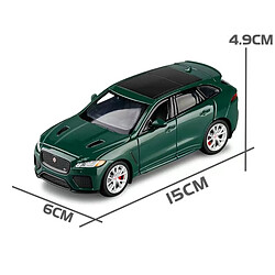 Universal 1: 32 Jaguar F Rhythm SUV Alliage Voiture Moulée Sous Pression Voiture Jouet Collection Métal Modèle de Voiture Haute Simulation Jouet Enfant | Voiture Moulée Sous Pression(Vert)