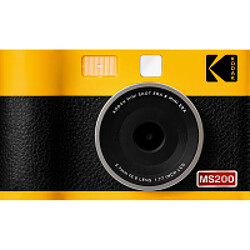 Kodak Imprimante MS200 - Impression 2.1x3.4, iOS/Android, Haute Qualité, Résiste à l'Eau / Empreinte, Cartouche Tout-en-Un - Jaune - Jaune