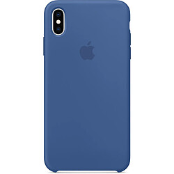 Apple Coque en silicone pour l'iPhone Xs Max - Delft Blue