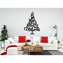 Avis EPIKASA Décoration Murale en Métal Joyeux Noël 11