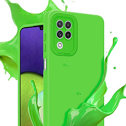 Cadorabo Coque Samsung Galaxy A22 4G Etui en Vert pas cher