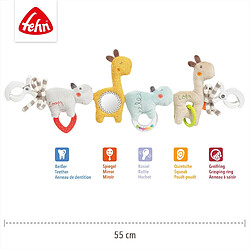 Fehn 059137 Chaîne pour Poussette Loopy & Lotta - Chaîne pour Poussette avec de Jolis Pendentifs pour une Suspension Flexible - pour les Bébés et les Tout-Petits dès 0+ mois - Longueur : 45 cm pas cher