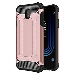 Wewoo Coque Pour Galaxy J7 Pro TPU + PC Combination Rose Gold