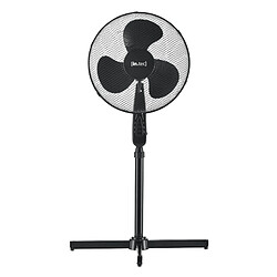 Ventilateur sur Pied Plastique ø41 cm 50W IP20 2,3 kg 120x60x60cm Noir [in.tec] pas cher