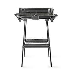 NEDIS Barbecue électrique de table et sur pieds 2000 W Dim 46 x 28cm pour intérieur ou extérieur