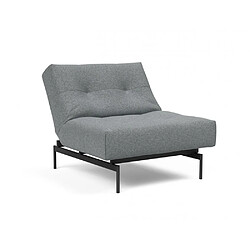 Avis Inside 75 Fauteuil modulable ILB 202 acier noir tissu Corocco Shadow Grey