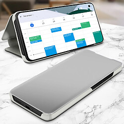 Avizar Étui Xiaomi Mi 10T/Mi 10T Pro Clapet Translucide Design Miroir Support