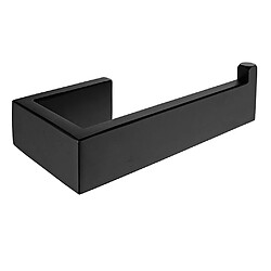 Universal Support papier toilette inox noir mat toilettes toilettes papier roulé serviettes accessoires salle de bains carré support papier