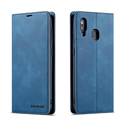 Etui en PU bleu pour votre Samsung Galaxy A40