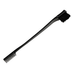 Avis 7 '' beauté contrôle de bord double face brosse à cheveux peigne coiffure brosse à cheveux noir