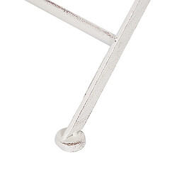 Beliani Table de jardin SCAFA Blanc pas cher