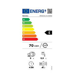 Lave-vaisselle 45cm 9 couverts 44db tout intégrable - ees42210l - ELECTROLUX