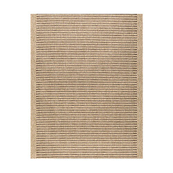 Avril Paris Tapis extérieur - 120x170cm - naturel - 100% polypropylène résistant aux UV - 1400 gr/m2 - KAFÉ