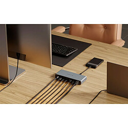 Avis Dock Station HyperDrive Thunderbolt 4 PD 96W Gris espacial