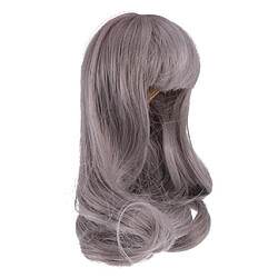 Acheter Poupées Perruque De Cheveux Pour 1/6 Bjd Poupées Sd Dollfie DiY Fabrication Des Accessoires Gris