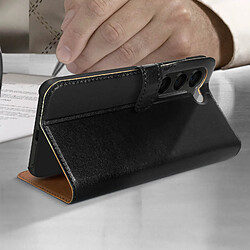 Avis Bigben Etui Folio Wallet noir avec languette de fermeture pour Samsung Galaxy S23+ 5G