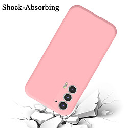 Acheter Cadorabo Coque Motorola EDGE 20 Etui en Rose