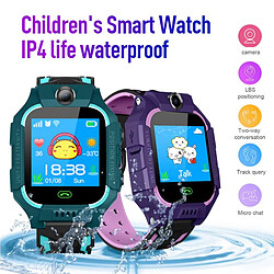 Acheter Universal Smartwatch pour enfants SOS Téléphone Montres Smartwatch SIM Carte Photo Imperméable IP67 Cadeau pour enfants IOS | Smartwatches (vert)