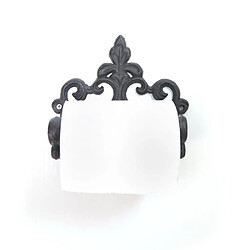 Universal Porte-papier toilette vin style américain suspendu vintage fer forgé étagère en papier crochet rack accessoires toilette salle de bains | Porte-papier (noir)