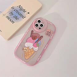 GUPBOO Étui pour iPhone11 Summer Xiaotong Ice Cream Coque de téléphone mignonne en silicone