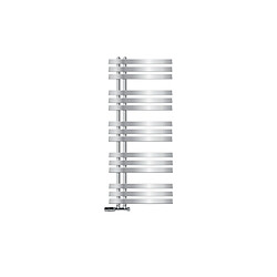 LuxeBath Radiateur de salle de bain sèche-serviette chrome raccordement au mur 50x120 cm