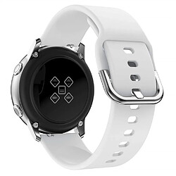 Bracelet en silicone boucle carrée blanc pour votre Garmin Move Luxe/Move Style/Move 3