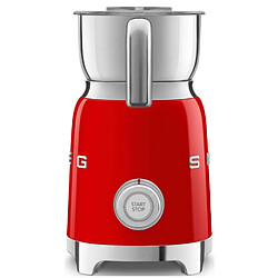 Emulsionneur de lait 500w 0.6l rouge - MFF11RDEU - SMEG