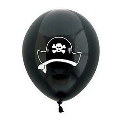 Scrapcooking 6 ballons de baudruche gonflables Ø 25 cm - Pirate