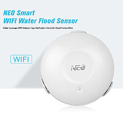 Capteur d'inondation d'eau NEO Smart WIFI Détecteur de fuite d'eau WIFI détecteur App Alertes de notification pour la maison intel