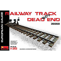 Mini Art Railway Track W/ Dead End. European Gauge - Décor Modélisme