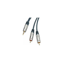 shiverpeaks PROFESSIONAL Câble audio, 2 x fiche RCA mâle ()