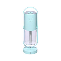 YP Select Creative USB rotatif coloré humidificateur de lumière portable pulvérisateur d'ions négatifs avec 200 ml réservoir d'eau-Vert