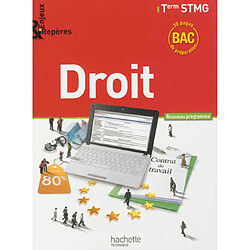 Droit, terminale STMG : nouveau programme : format compact - Occasion