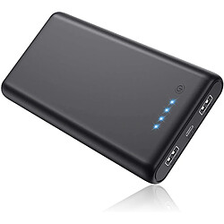 Acheter SANAG Batterie Externe Ultra-Haute Capacité Power Bank 26800Mah, Batterie Portable Usb C In&Out Pd 3.0A Charge Rapide Chargeur Portable À Triple Sortie Pour Iphone 14/13 Xiaomi Samsung Huawei - Blanc