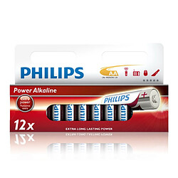 Philips Power Alkaline Batterie LR6P12W/10