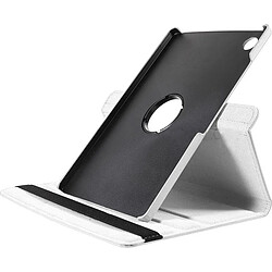 Avis Etui rotatif en simili cuir pour Huawei MediaPad M3 lite 10 10.1" Blanc -VISIODIRECT-