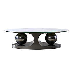 INSIDE 75 Table basse SPHERE - Black Nickel