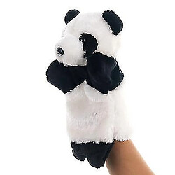 Avis Universal mignon panda Hand Puppet Children interactive éducatif jouet gant 25cm