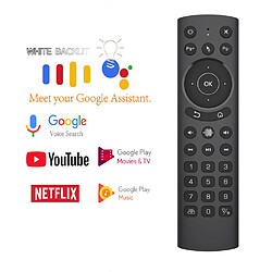 Universal L8Star G20S Pro Voix Rétroéclairage Smart Air Mouse Gyro Infrarouge Apprentissage X96 Max + Télécommande Google Assistant pour Android TV Box | Télécommande (G20S Pro)