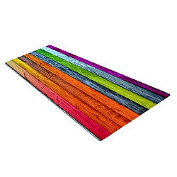 Tapis De Sol Tapis De Maison Moderne Tapis Rustique Runner Orange (40x120cm)