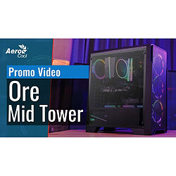 AeroCool Ore Saturn FRGB Boitier Moyen Tour