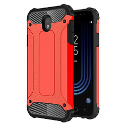 Wewoo Coque Pour Galaxy J7 Pro TPU + PC Combination Rouge