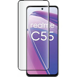 BigBen Connected Protection d'écran pour Realme C55 en Verre Trempé 2.5D Anti-rayures Transparent