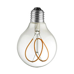 Magneticland Lampe Ampoule E27 LED Filament Spirale Flower Verre Clair